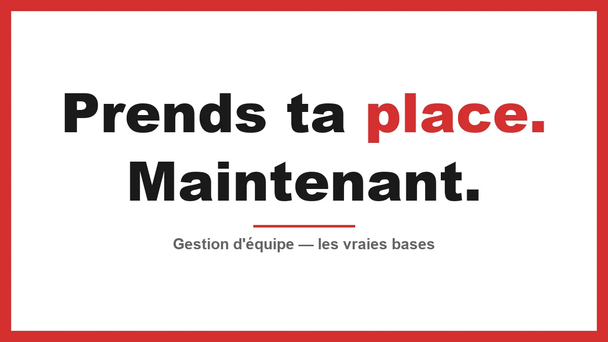 Gestion d’équipe : pourquoi tes diplômes ne servent à rien sur le terrain (et comment vraiment fédérer tes gars)
